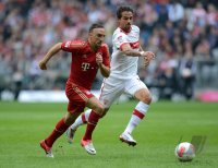 Fussball 1. Bundesliga, Saison 2012/2013:  FC Bayern Muenchen - VfB Stuttgart