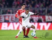 Fussball  1.Bundesliga   Saison 17/18: FC Bayern Muenchen - Hannover 96