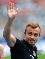 Fussball 1. Bundesliga 2014/2015: Xherdan Shaqiri (FC Bayern Muenchen)