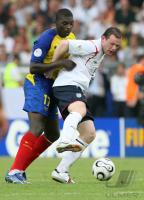 Fussball WM 2006: England - Ecuador