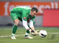 Fussball 1. Bundesliga: Frankfurt, Proell Einzelaktion