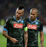 FUSSBALL  CHL  Saison 2013/2014: Arsenal London - SSC Neapel