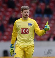 Fussball  1. Bundesliga  13/14: Torwart Thomas Kraft (Hertha)