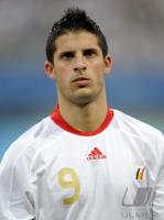 FUSSBALL  Olympia 2008  Peking  Halbfinale Nigeria - Belgien