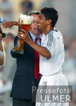 Fussball DFB-POKAL: BAYERN - LAUTERN, FCB jubel