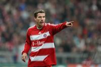 Fussball  FC Bayern Muenchen  Klose am Ball