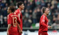 Fussball 1. Bundesliga, Saison 2011/2012: SV Werder Bremen - FC Bayern Muenchen
