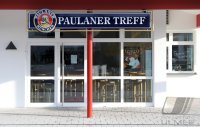 Fussball 1. Bundesliga: Paulaner Treff Biergarten auf dem FC Bayern Trainingsgelaende an der Saebenerstrasse