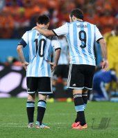 FUSSBALL WM 2014, HALBFINALE: Niederlande - Argentinien