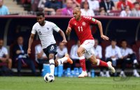 FUSSBALL WM 2018 Vorrunde Daenemark - Frankreich