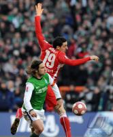 FUSSBALL, 1. BUNDESLIGA, 25. Spieltag: Bremen - Stuttgart