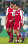 Fussball 1. Bundesliga: Schalke - Bayern, Bayern enttaeuscht