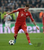 FUSSBALL INTERNATIONAL CHL VIERTELFINALE 12/13: Juventus Turin - FC Bayern Muenchen