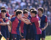 FUSSBALL Fussball UEFA Youth League 24/25: VfB Stuttgart - FC Barcelona