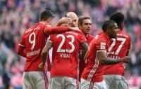Fussball 1. Bundesliga Saison 2016/2017: FC Bayern Muenchen - Hamburger SV