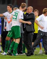Fussball: Champions League Play-Off, Saison 2010/2011: Genua - Bremen