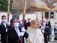 Fronleichnamsprozession 2020 mit Coronaauflagen