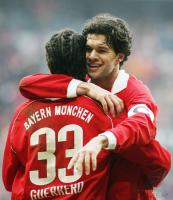 Fussball 1. Bundesliga: Bayern Muenchen - Eintracht Frankfurt, Jubel.