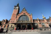 Fussball International EM 2012 : Stadtansicht von Danzig