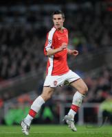 Fussball International Champions League   Van Persie (Arsenal)
