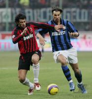 Fussball SERIE A Inter Mailnd - AC Mailand