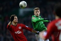 Fussball, 1. Bundesliga  Saison 2013/2014: SV Werder Bremen - Bayer 04 Leverkusen