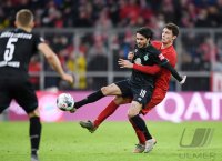 Fussball 1. Bundesliga Saison 19/20: FC Bayern Muenchen - SV Werder Bremen