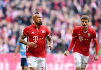 Fussball 1. Bundesliga Saison 2016/2017: FC Bayern Muenchen - Hamburger SV
