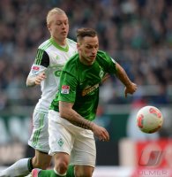 Fussball, 1. Bundesliga Saison 2012/2013: SV Werder Bremen - VfL Wolfsburg