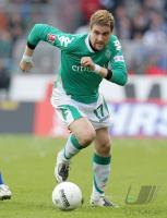 Fussball 1. Bundesliga: Bremen, KLASNIC Einzelaktion