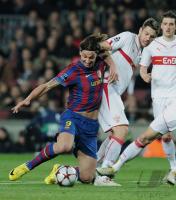 FUSSBALL  International CHL 09/10 :  FC Barcelona - VfB Stuttgart