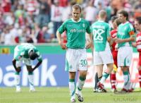 Fussball 1. Bundesliga: Bremen - Bayern