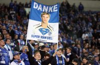 Fussball CHL  Viertelfinale:  Schalke - Barcelona