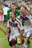 FUSSBALL WM 2014, FINALE: JUBEL Deutschland