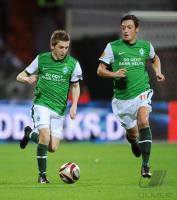 FUSSBALL, EUROPA LEAGUE GRUPPENPHASE: Bremen MARIN und OEZIL