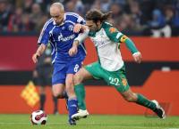 Fussball 1. Bundesliga: Schalke - Bremen