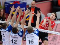 Volleyball  1. Bundesliga  13/14:  TV Rottenburg - VfB Friedrichshafen