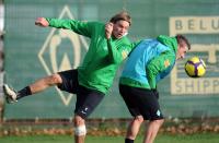 FUSSBALL, Training SV Werder Bremen am 12.11.2009 in Bremen
