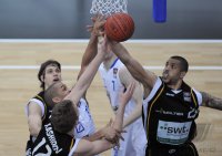 Basketball  1. Bundesliga  10/11 Walter Tigers Tuebingen - Deutsche Bank Skyliners
