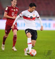Fussball 1. Bundesliga Saison 21/22: VfB Stuttgart - FC Bayern Muenchen