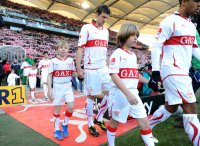 Fussball 1. Bundesliga : VfB Stuttgart Einlaufkinder