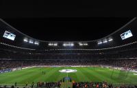 FUSSBALL  International CHL 09/10 : UEBERSICHT  ALLIANZ ARENA mit dem CL LOGO