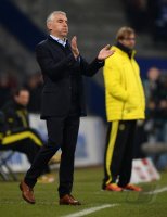 Fussball, 1. Bundesliga  Saison 2013/2014: Hamburger SV - Borussia Dortmund