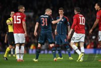 Fussball International CHL Saison 13/14: Manchester United FC - FC Bayern Muenchen