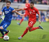 Fussball 1. Bundesliga Saison 19/20: TSG 1899 Hoffenheim - FC Bayern Muenchen
