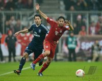FUSSBALL  1. BUNDESLIGA  Saison 2012/2013: FC Bayern Muenchen - Hamburger SV