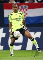 Fussball, Champions League: Chelsea, MALOUDA Einzelaktion