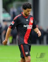 Fussball: 1. Bundesliga Saison 2010/2011: Leverkusen - Moenchengladbach