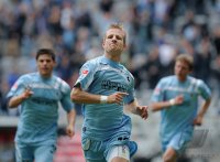 Fussball 2. Bundesliga 2011/2012:  JUBEL Stefan Aigner (1860 Muenchen)