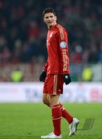 FUSSBALL DFB POKAL  Saison 2012/2013: Mario Gomez (FC Bayern Muenchen)